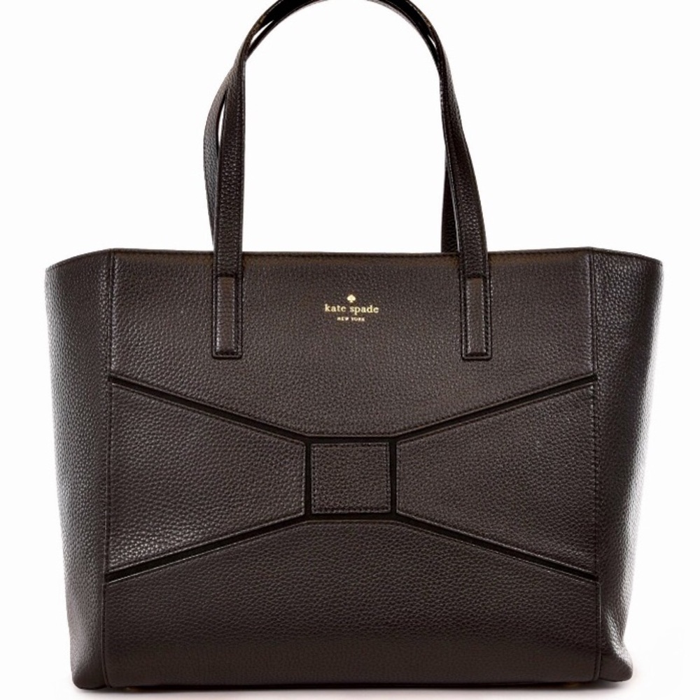 ♠️KATE SPADE🎀  Bow Black Francisca Bridge Pl. Bag